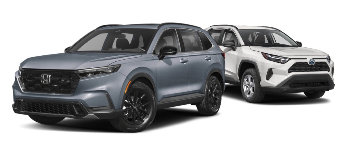 2024 Honda CR-V Hybrid vs 2024 Toyota RAV4 Hybrid in Bishop, CA
